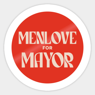 Mayor Sticker